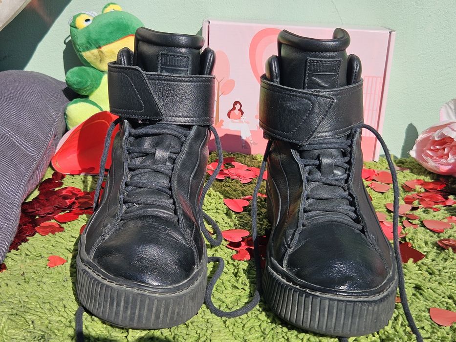 Puma високи кожени кецове N37