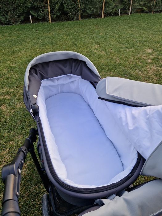Carucior Krausman 2 in 1 - Combo Max Grey