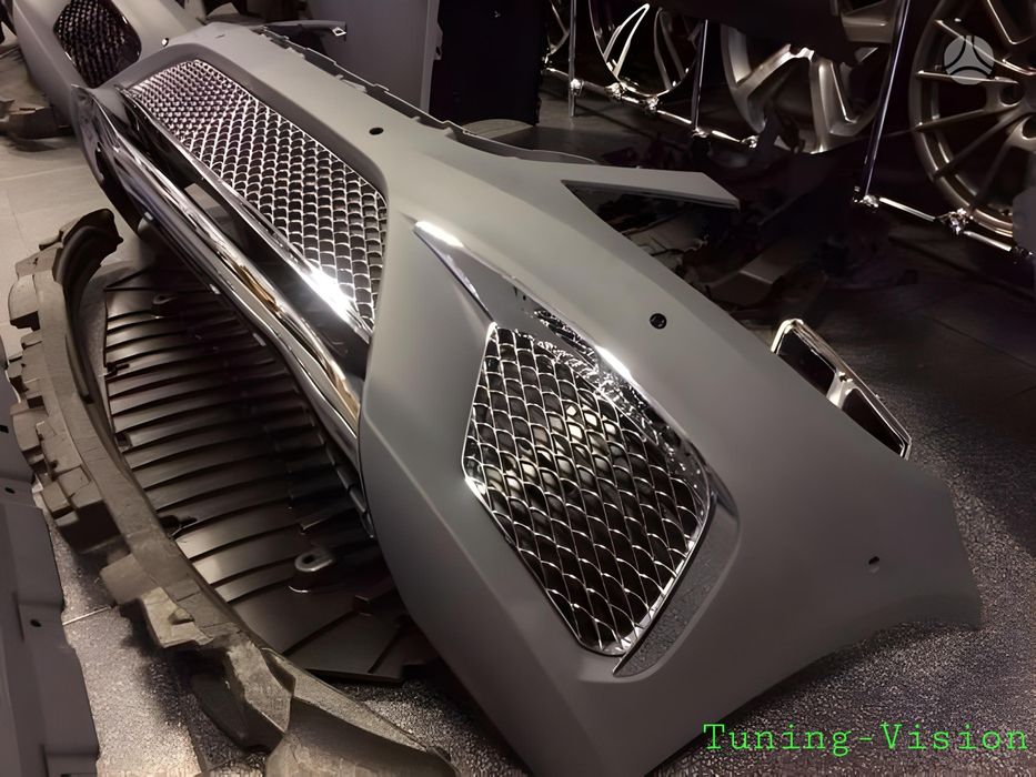 S63AMG пакет W222 S65 Mercedes предна задна броня дифузьор накрайници