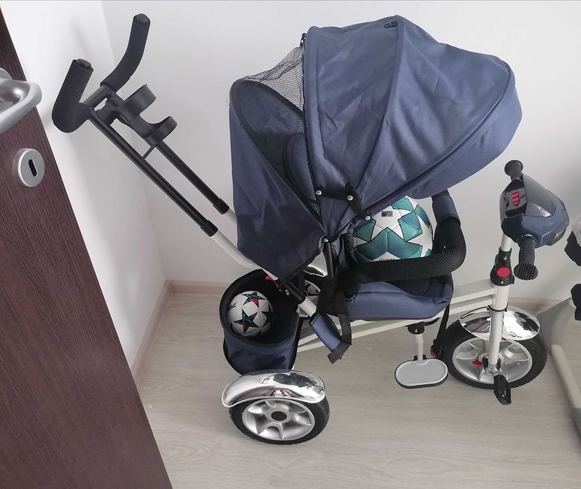 Tricicleta 4in1 cu muzica și lumini