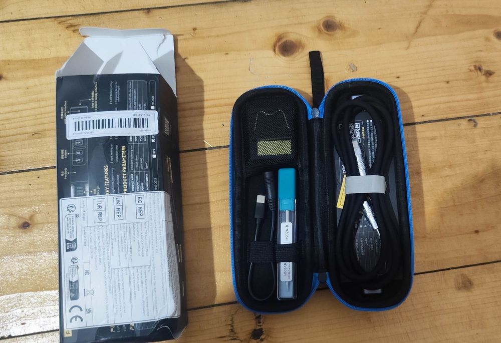 Нов поялник FNIRSI HS-02A – 100W, USB-C, дигитален