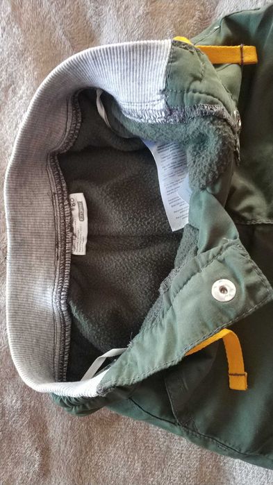 Бебешки зимен комплект яке с панталон 86см + шапка и 2 чифта ръкавици