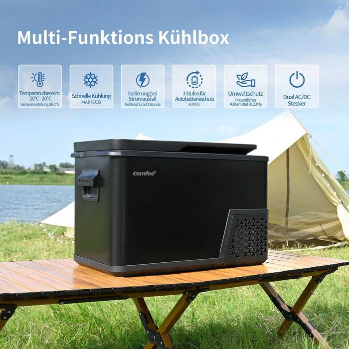 Електрическа хладилна кутия Comfee RCP27DK3(E) 27L