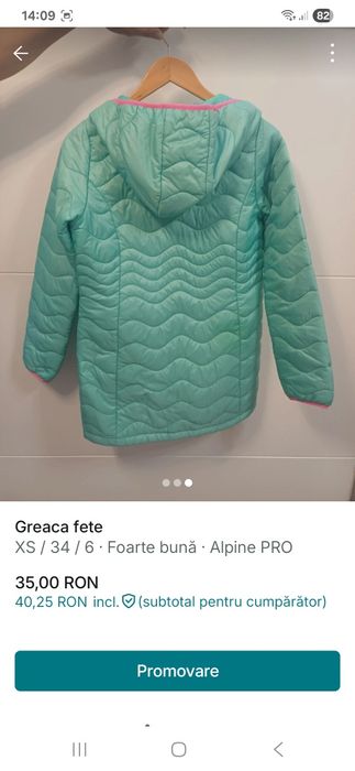 Greaca fete Alpine Pro