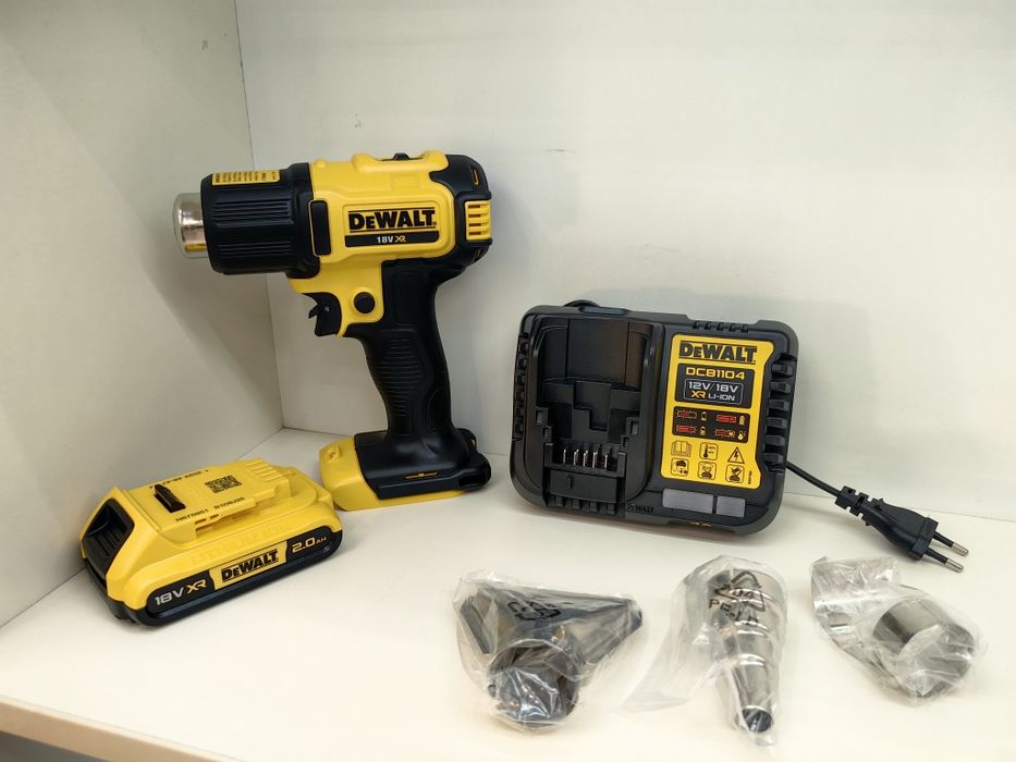 Хб! Акумулаторен пистолет за горещ въздух Dewalt DCE530 НОВ!
