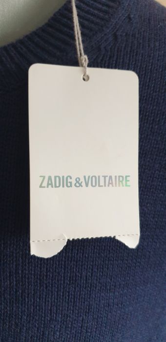 Zadig & Voltaire Knit Jeremy ZV Mono  Mens / L ОРИГИНАЛ! Мъжки Пуловер