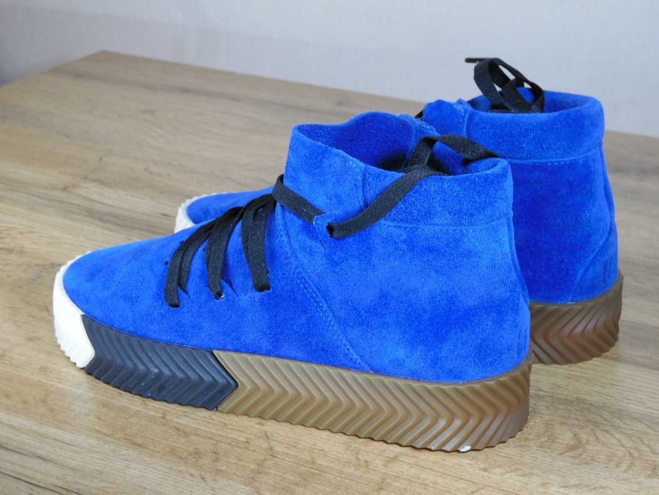 Нови! Adidas x Alexander Wang Skate Mid Bluebird Оригинални! унисекс
