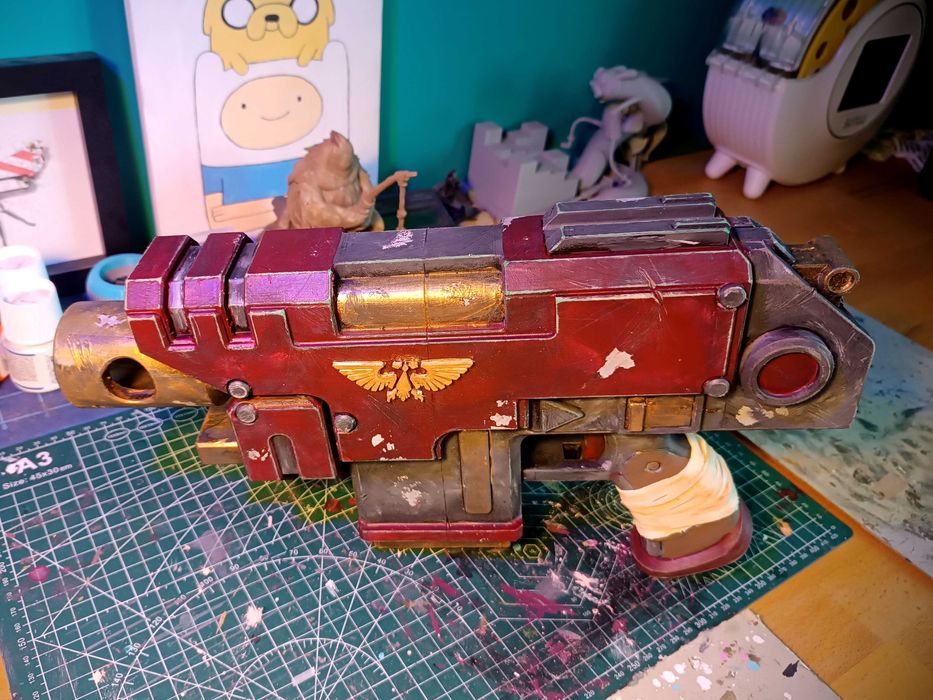 Warhammer 40K Cosplay Косплей комплект пистолети Bolt gun