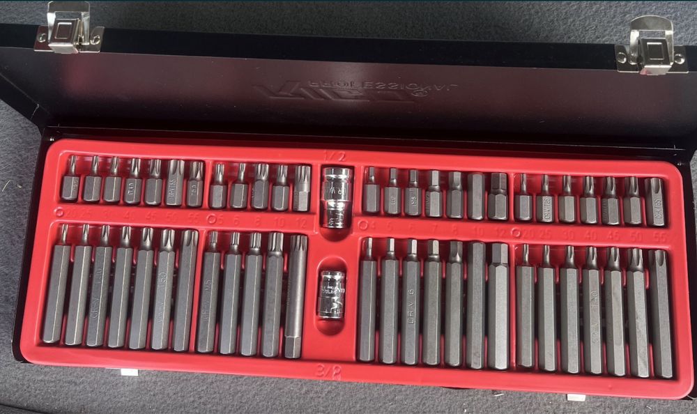 Торксове Битове Rico Накрайници за гедоре 54 части