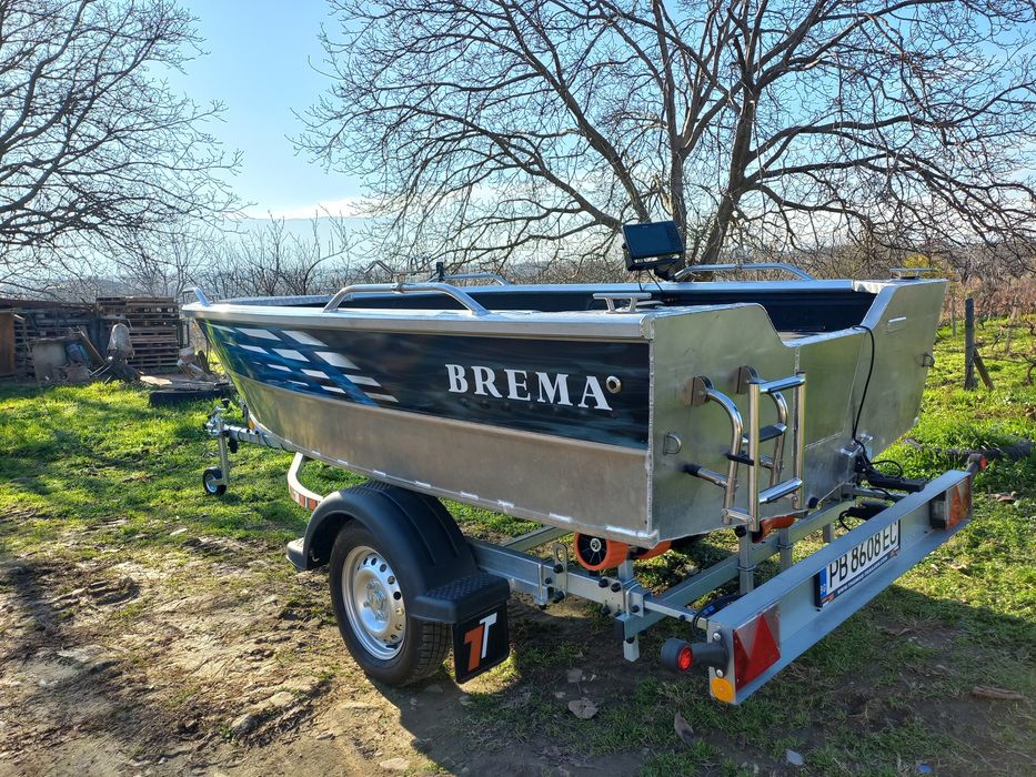 Brema aluminum boat 370V.