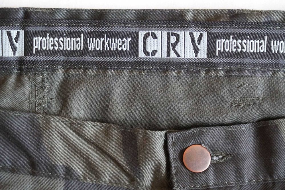 Къс работен панталон XL Cerva Crambe камуфлажен нов