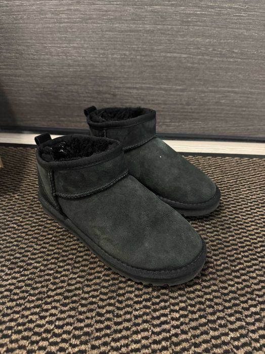UGG Classic Ultra Mini Black / Negru Mărimea 38 - 24 CM -