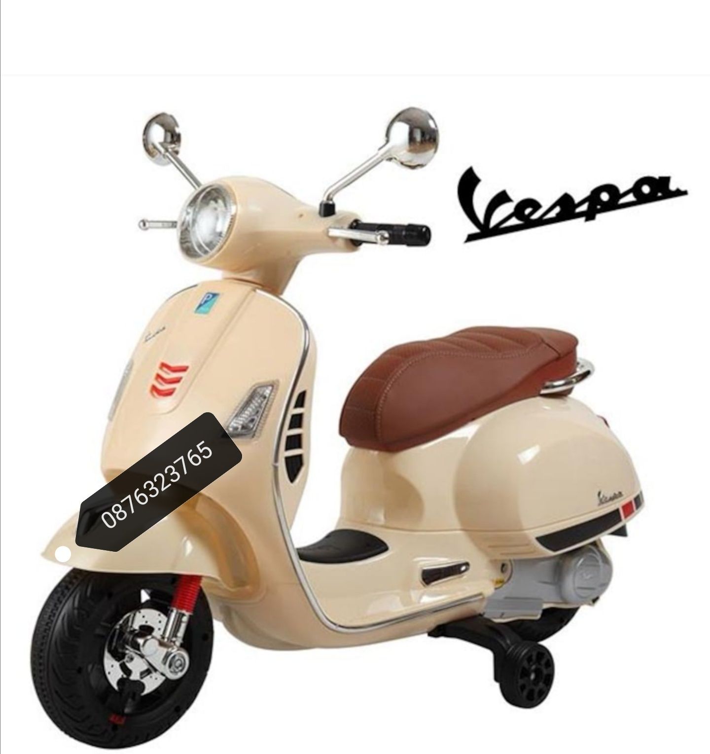 Веспа Vespa Детски електрическа скутер Vespa Детски играчки мотор гр ...