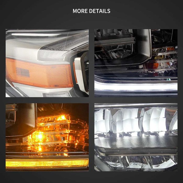 Комплект LED фарове за Toyota Tundra 2014 - 2021