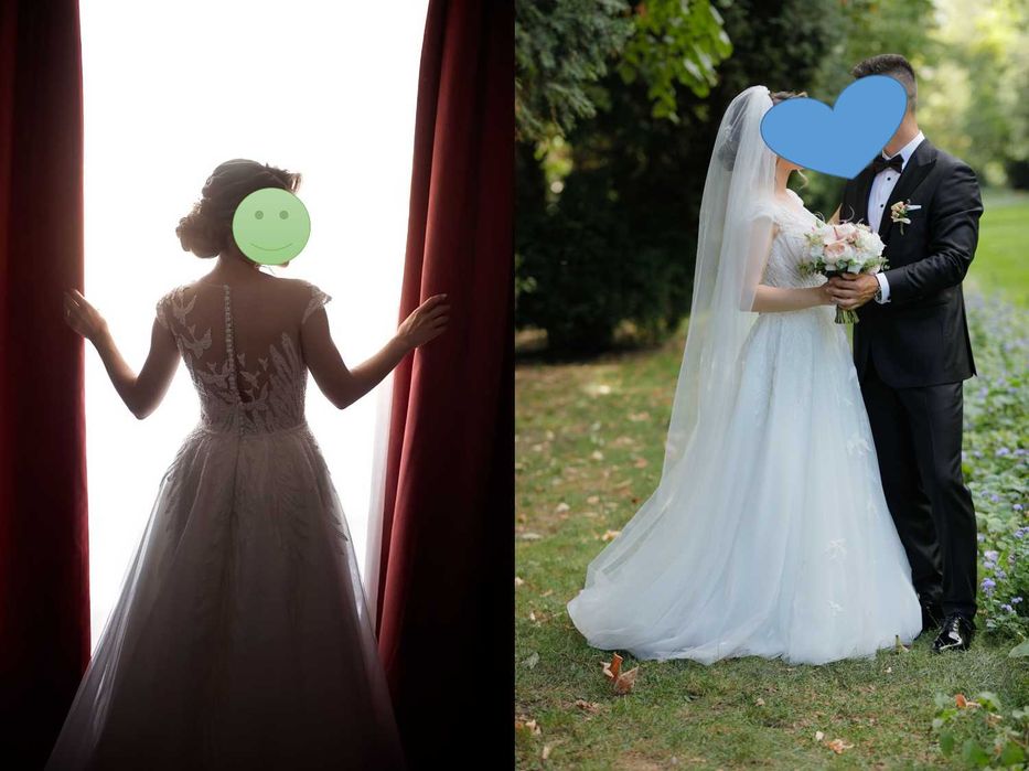 Rochie de mireasă La NOVIA, model CANARIAS, mărime 34-36 / S-M