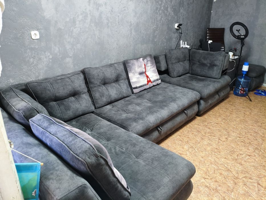 Большой угловой диван ортопедический