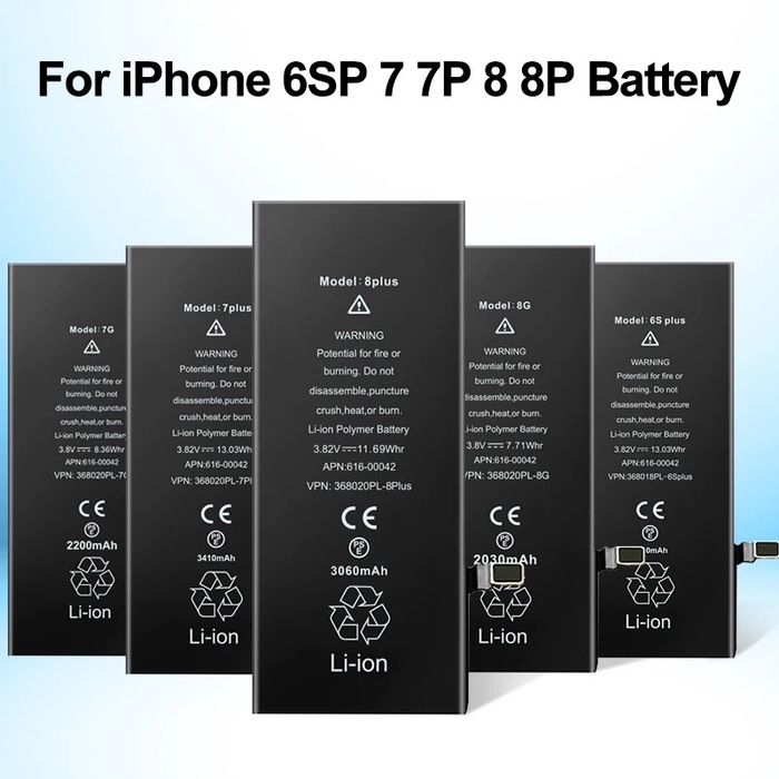 Baterie noua pentru iphone 7 8 7,8+ X Xs Xr 11 12 13 14 15 pro max