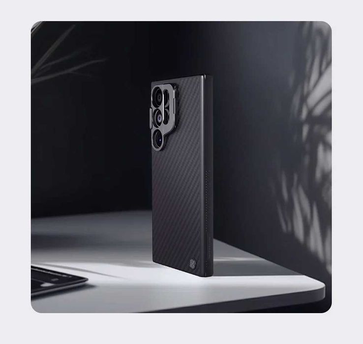 кейс калъф NILLKIN CarboProp Aramid Magnetic за Samsung S24 Ultra