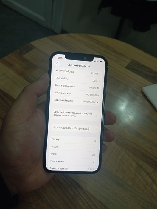 iPhone 12 память 128