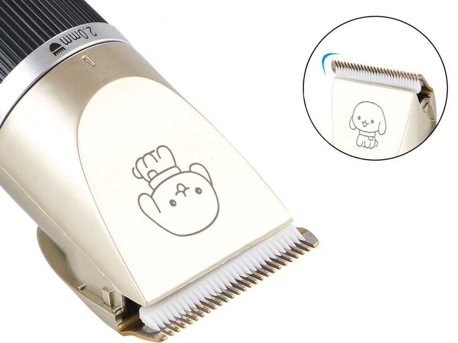 Masina de tuns caini si pisici 4 adaptoare foarfeca pila cleste unghii