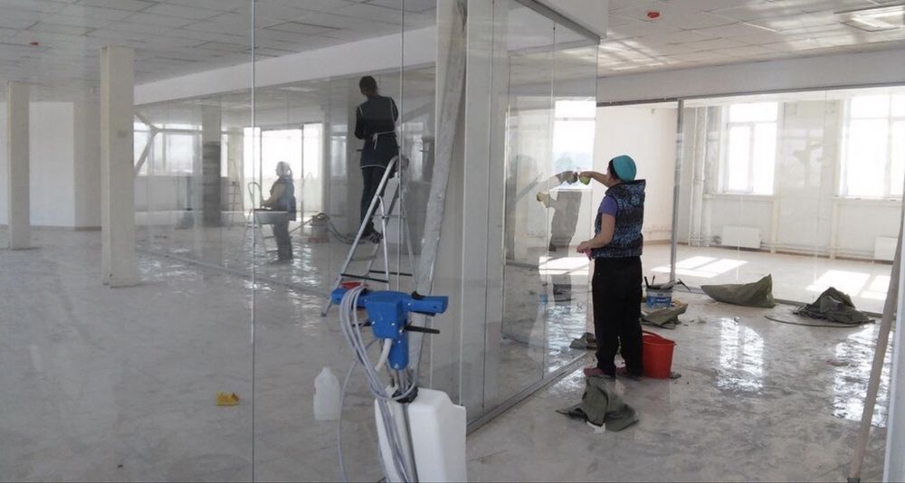 Уборка квартир, мытье окон. клининг