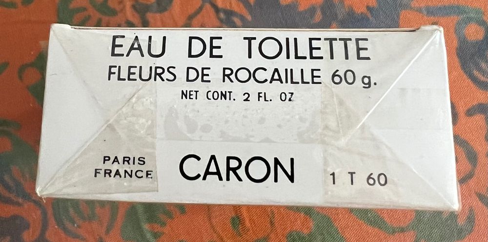 Caron Fleurs de Rocaille apa de toaleta 60 ml vintage in cutie sigilata