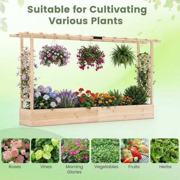 Jardiniera cu pergola 550 lei