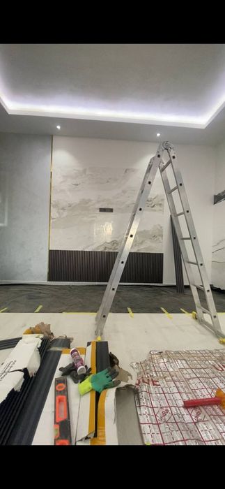 Кафельщик. маляр.Пластик абой ламинат электрический пол киламиз.