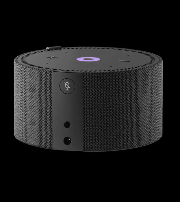 Умная колонка Яндекс Станция мини 2 с часами, цвет Черный