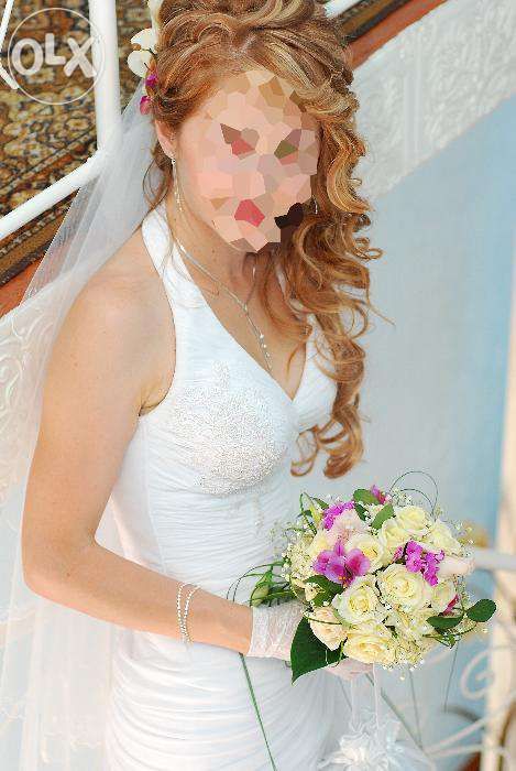 Vand ROCHIE de MIREASA + Gentuta satin cadou