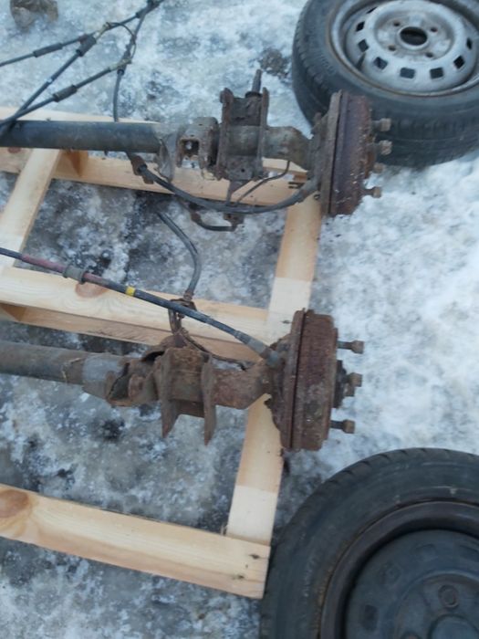 Axa/punte remorca matiz