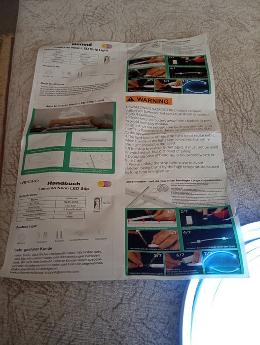 LAMOMO Силиконова неонова лента