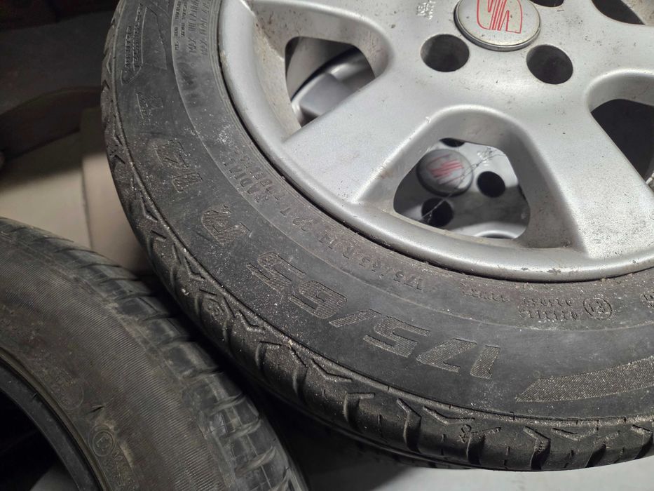 Летни гуми 175/65R14 джанти 14" 4x100 VW SEAT SKODA OPEL TOYOTA HONDA