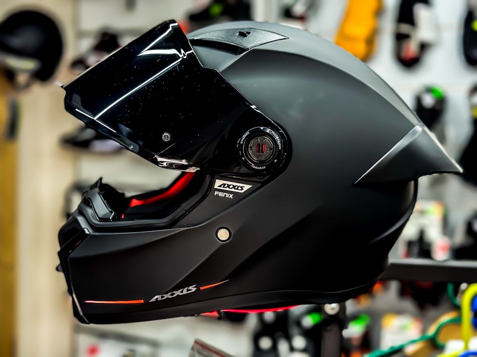 Casca Moto Axxis Fenix Negru Mat