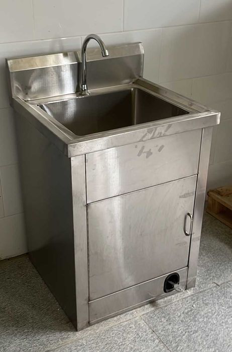 рукомойник с педалью, нержавейка