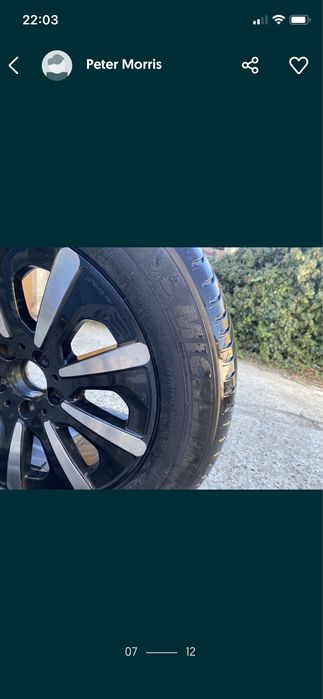 17” Оригинални джанти Мерцедес 66,6/5х112 Mercedes