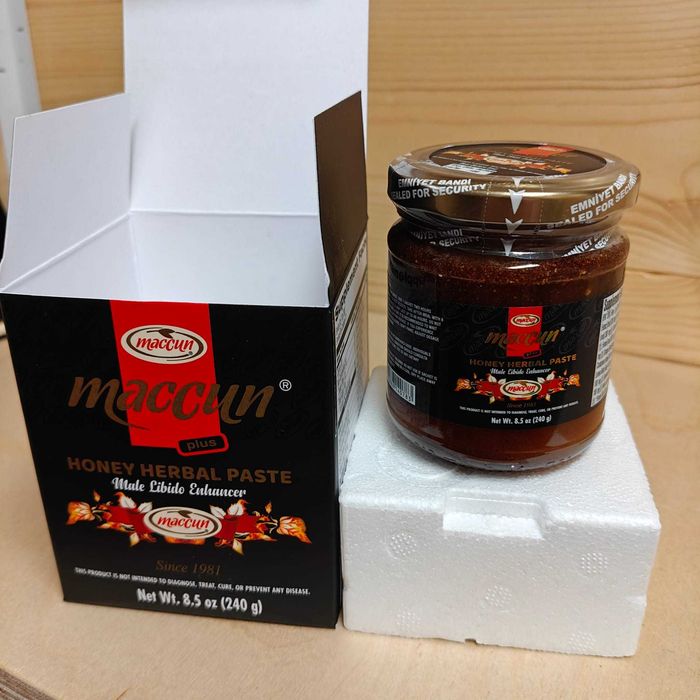 Maccun - Pasta de miere pentru potenta Afrodisiac Herbal, 240 g, MACCUN - SIGILATE