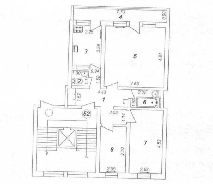 Мирабадский ЗАГС Электроаппарат Продается 3х ком 72м2
