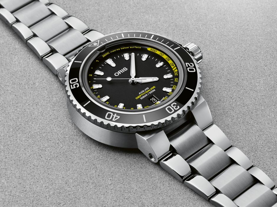 Oris Aquis Depth Gauge
