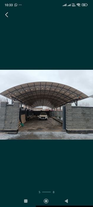 Навесы ферма сварка