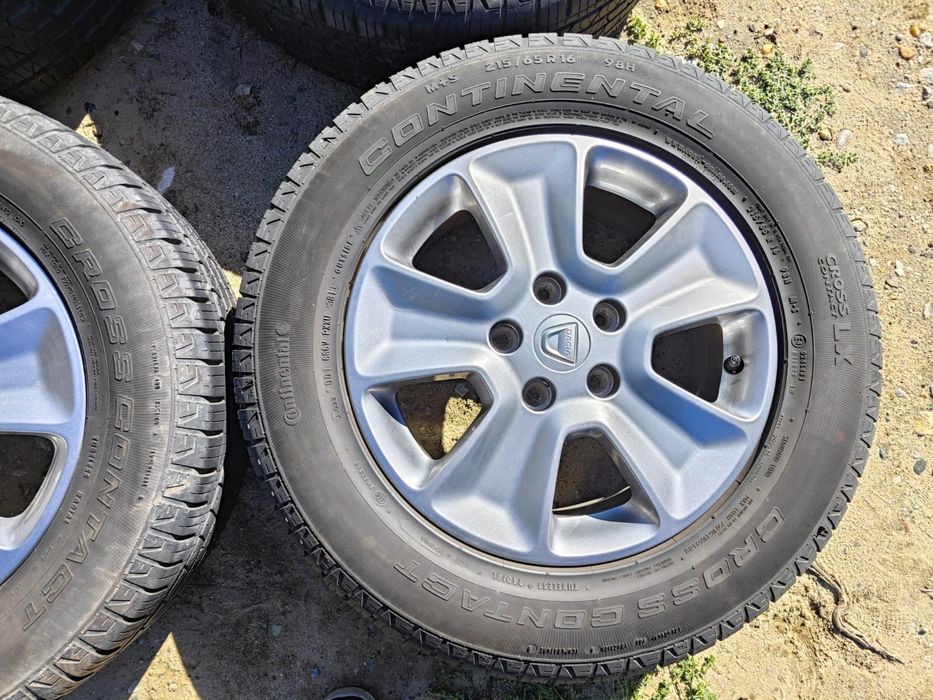 4x Jante Originale din Aluminiu de Dacia Duster pe 16"
