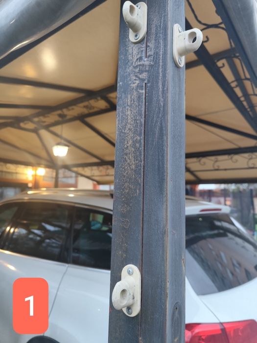 Метални шатри с винил