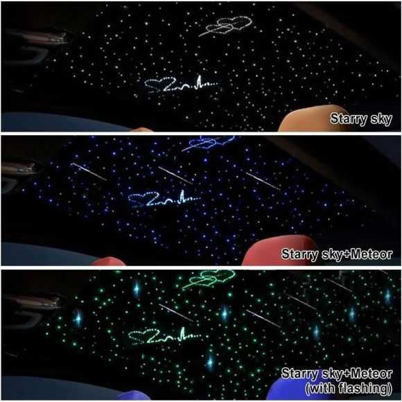 Kit Plafon Instelat TWINKLE + stele cazatoare 26W 920 fire la 3 metri