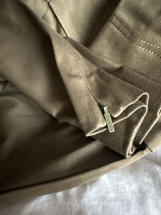 Gucci Оригинален панталон от миналогодишната колекция прав/ Regular