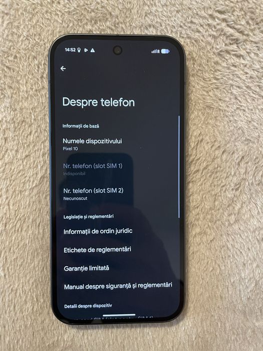 Vand Telefon google pixel10