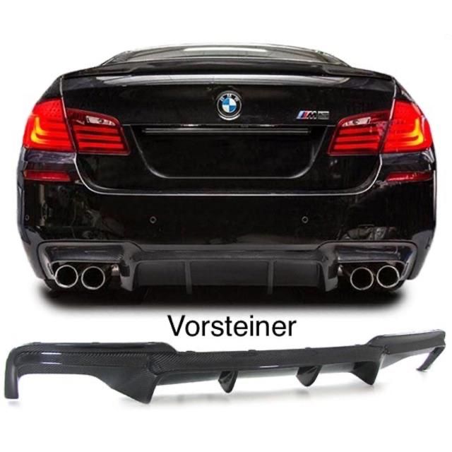 Difuzor evacuare Vorsteiner Bara Spate  BMW F11 F10 M  Negru lucios
