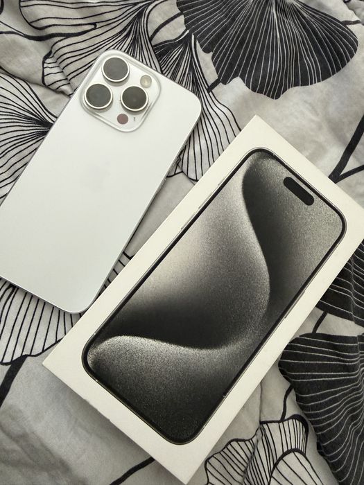 Iphone 15 pro white 128GB