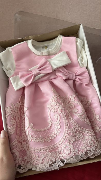 Комплекты на выписку для новорожденных девочек