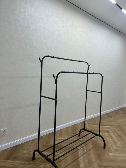 Напольная вешалка для одежды, новая, металлическая