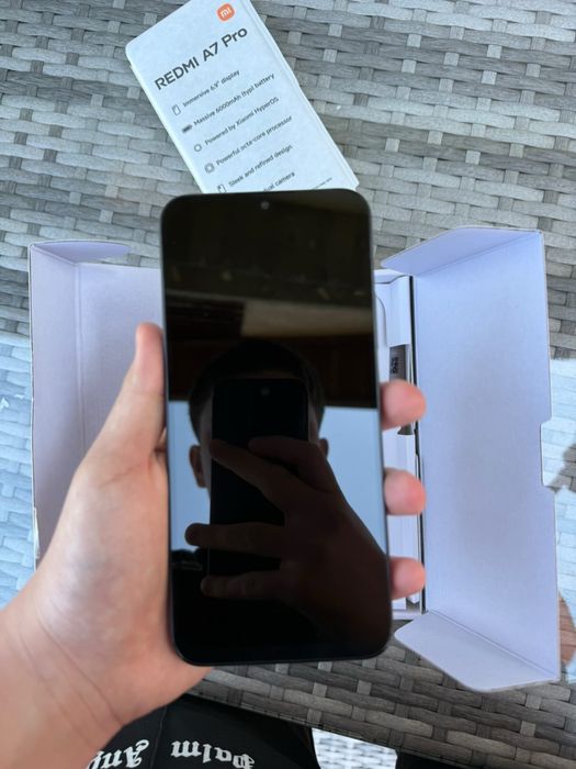 Telefon Mobil Xiaomi REDMI A7 Pro, 4G RAM, 128GB ROM, Black